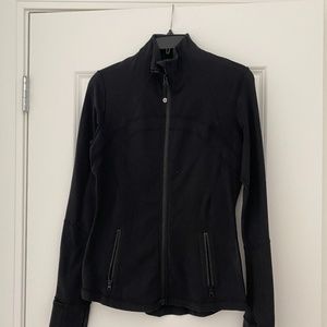 lululemon black zip up jacket